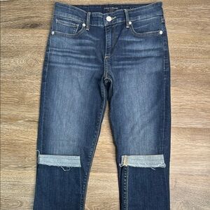 Lucky Brand Ava Mid Rise Skinny Jeans Size 2/26 Dark Wash